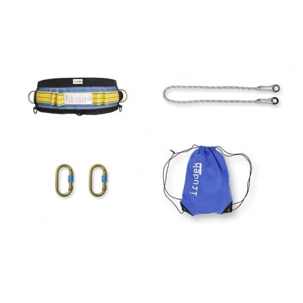 Testheveder szett Irudek Sekuralt Pirineos Light p1 plus + 981 karabiner 10150 statikus kö