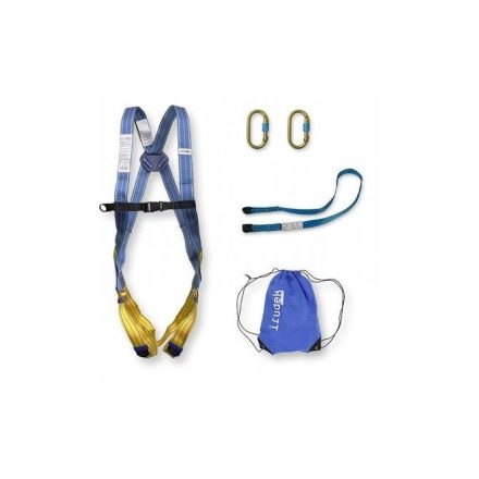 Testheveder szett Irudek Himalaya Eco sekuralt light 1 plus + 981 karabiner, kék/sárga, un