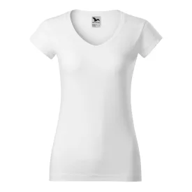 MALFINI® Fit V-neck Póló női