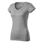 MALFINI® Fit V-neck Póló női