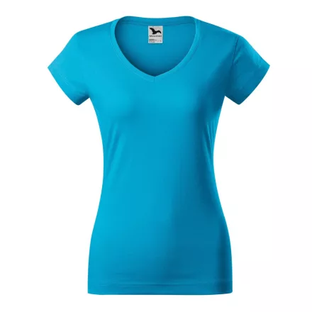 MALFINI® Fit V-neck Póló női
