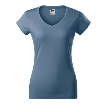 MALFINI® Fit V-neck Póló női
