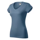 MALFINI® Fit V-neck Póló női