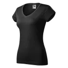MALFINI® Fit V-neck Póló női