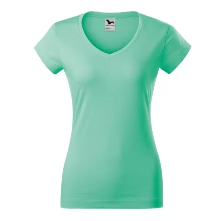 MALFINI® Fit V-neck Póló női