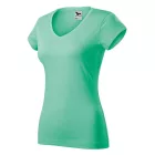 MALFINI® Fit V-neck Póló női