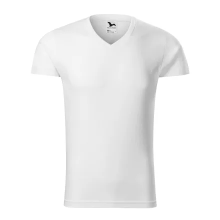 MALFINI® Slim Fit V-neck Póló férfi