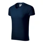 MALFINI® Slim Fit V-neck Póló férfi