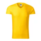MALFINI® Slim Fit V-neck Póló férfi