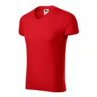 MALFINI® Slim Fit V-neck Póló férfi