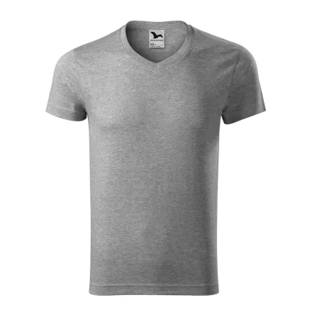 MALFINI® Slim Fit V-neck Póló férfi