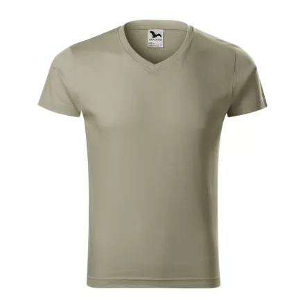 MALFINI® Slim Fit V-neck Póló férfi