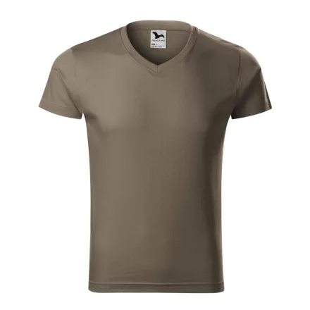 MALFINI® Slim Fit V-neck Póló férfi