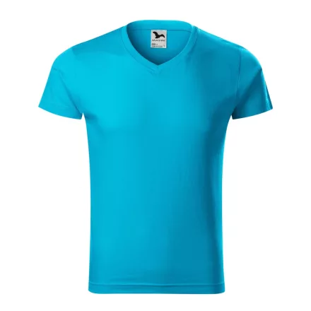 MALFINI® Slim Fit V-neck Póló férfi