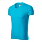 MALFINI® Slim Fit V-neck Póló férfi