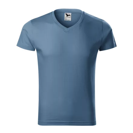 MALFINI® Slim Fit V-neck Póló férfi
