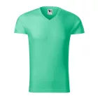 MALFINI® Slim Fit V-neck Póló férfi