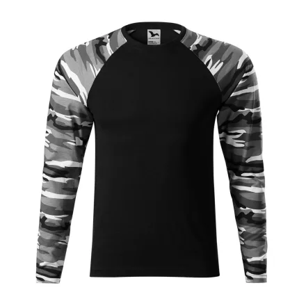 MALFINI® Camouflage LS Póló unisex