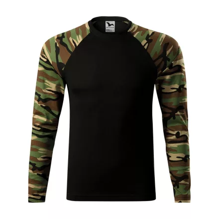 MALFINI® Camouflage LS Póló unisex