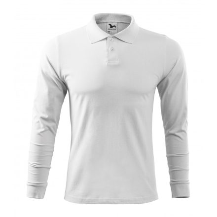 MALFINI® Single J. LS Galléros póló férfi