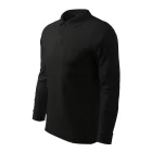 MALFINI® Single J. LS Galléros póló férfi