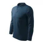 MALFINI® Single J. LS Galléros póló férfi