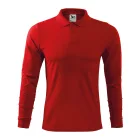 MALFINI® Single J. LS Galléros póló férfi