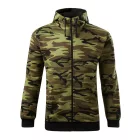 MALFINI® Camo Zipper Felső férfi