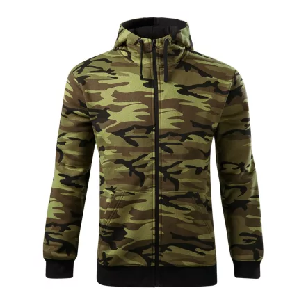 MALFINI® Camo Zipper Felső férfi
