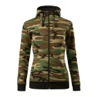 MALFINI® Camo Zipper Felső női