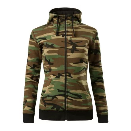 MALFINI® Camo Zipper Felső női