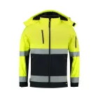 TRICORP Bi-color EN ISO 20471 Softshell Softshell kabát unisex