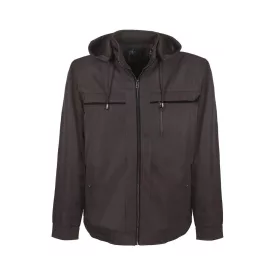 Kabát bélelt, 3 külső zseb (100%poliészter) top elite lexington, fekete