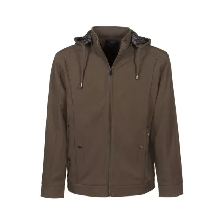Kabát bélelt, 2 külső zseb (91%poliészter) top elite madion, sötétzöld