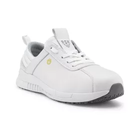 Védőfélcipő o2 esd src mikrofiber felsőrész, eva/gumi talp, fehér