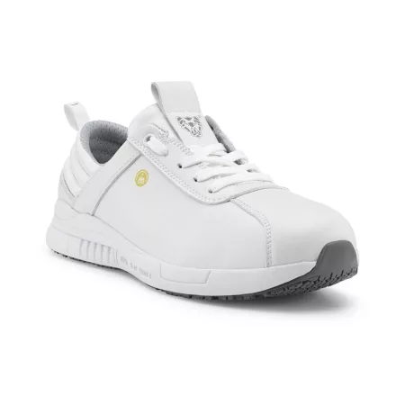 Védőfélcipő o2 esd src mikrofiber felsőrész, eva/gumi talp, fehér