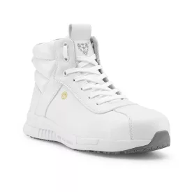 Védőbakancs o2 esd src mikrofiber felsőrész, eva/gumi talp, fehér