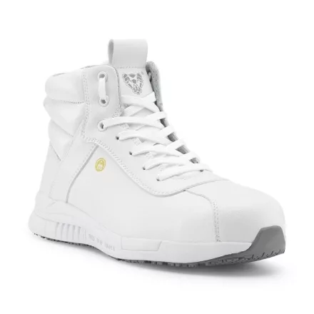 Védőbakancs s3 esd src mikrofiber felsőrész, eva/gumi talp, fehér