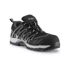 Védőfélcipő s1p esd src eva-gumi talppal, kompozit orrmerevítő, fekete/ezüst