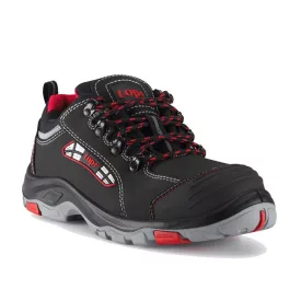 Védőfélcipő s3 src orrmerevítővel top brooklyn low, fekete/piros