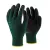 Védőkesztyű latex mártott poliészter top cofort, fekete/zöld