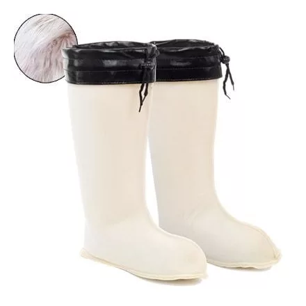 Csizmabélés műszörme állítható szárbőség top csizmabeles, fehér