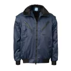 Pilóta dzseki kivehető bélés 4:1 (60%pamut) top falcon, sötétkék