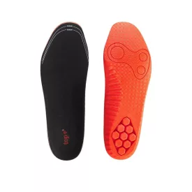 Talpbetét memóriahabos top ikenaka, fekete/piros