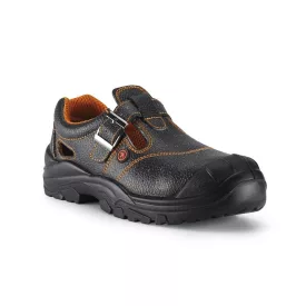 Szandál src narancs bélés top manila o1, fekete