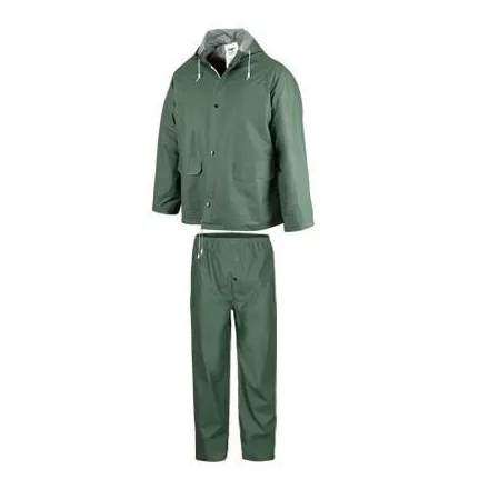 Esőkabát és nadrág pvc 80cm hosszú top niagara et g, zöld