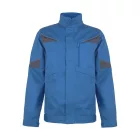 Munkakabát állítható mandzsetta/derék (65%poliészter) top nova, királykék