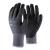 Védőkesztyű top sns-a, nylon és spandex alapanyag, nitril hab mártott, szürke/fekete
