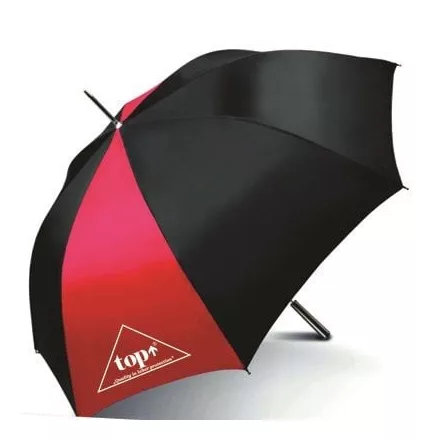 Esernyő automata (100%poliészter) top, fekete/piros