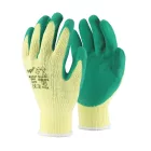 Védőkesztyű poliészter top worker, zöld, l/9